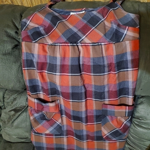 As u wish Plaid Dress with pockets sz. Med - Picture 1 of 1